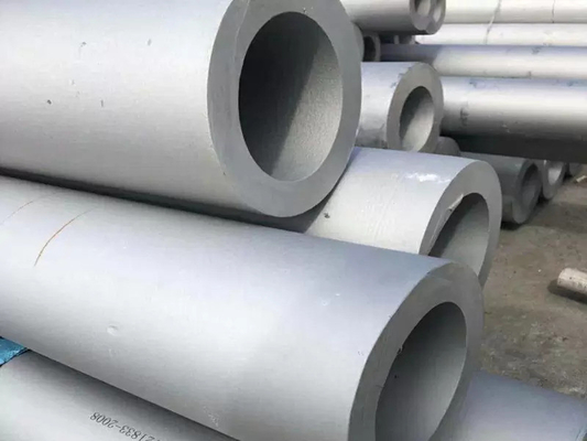 أنبوب غير ملحوم من الفولاذ المقاوم للصدأ 904L بطول 0.7 مم إلى 1.5 مم مطلي بالكروم