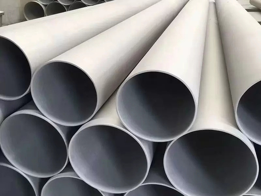 0.7mm 0.8mm الفولاذ المقاوم للصدأ الأنابيب الملحومة 316L قوة الشد العالية