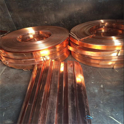 C10100 C10200 C11000 T1 T2 ورقة لفائف النحاس / لفائف قطاع النحاس 1000mm-1220mm