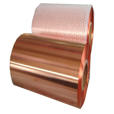 ASTM C22000 C2200 لفائف صفائح النحاس الأحمر لنظام الأرض اللدونة الممتازة