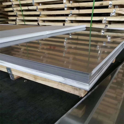 SS 304 ورقة الفولاذ المقاوم للصدأ الساخنة المتداول مرآة الانتهاء 1000mm * 2000mm